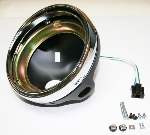 Kawasaki style headlight - kawasaki, 7"